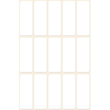 AVERY ZWECKFORM Etiketten 38×14mm 3076 weiss 90 Stück