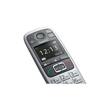 Gigaset Schnurlostelefon E560 Schwarz/Silber