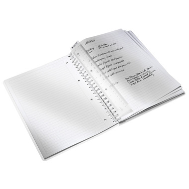 LEITZ Libro spirale WOW PP A5 46390062 viola 80 fogli