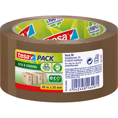 TESA Tesapack eco&strong 50mmx66m 581540000 brun