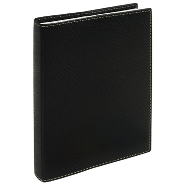 QUO-VADIS Agenda Club Executif 2027 014086Q 1W/2S schwarz FR 16x16cm