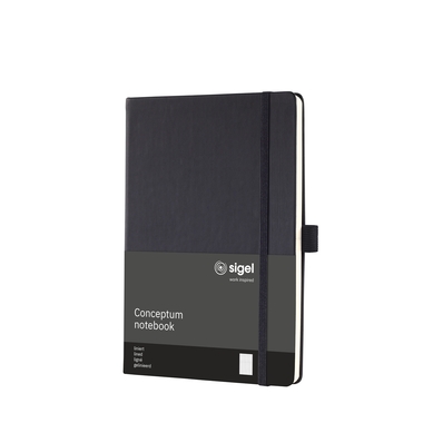 CONCEPTUM Notizbuch A5 CO122 schwarz, liniert 97 Blatt
