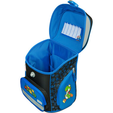 SCOOLI Schulthek-Set EasyFit SUND8255 Super Mario 5-teilig