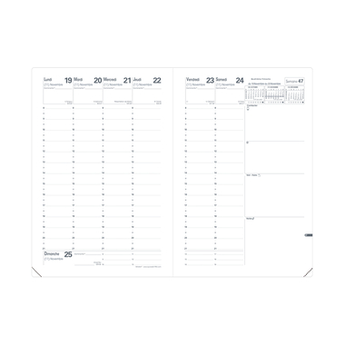 QUO-VADIS Ersatzinhalt+ Ministre 2026 015017Q 1W/2S Impala/Club FR 16x24cm