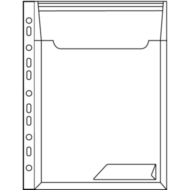 LEITZ Combifile 4727-00-03 Maxi ,PP transp. 200my 3 pcs.