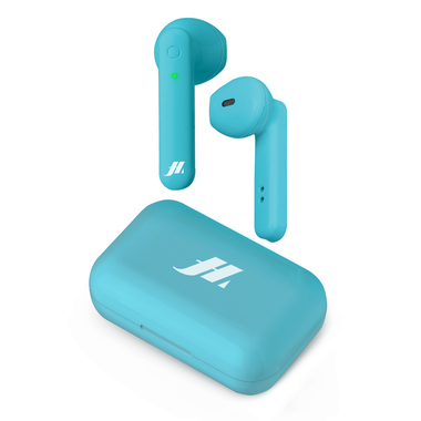 Twin earphones with automatic ON-OFF and charging case