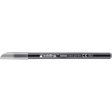 EDDING Stylo Fibre 1200 0,5-1mm 1200-026 Pastel, gris argenté