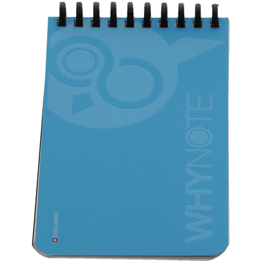 WHYNOTE Carnet A6 WNPBOK04 kit de démarrage, bleu