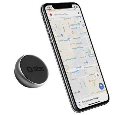 Magnetic car mount with sticker Mid Round