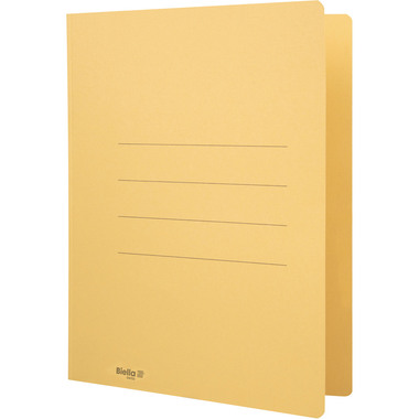 BIELLA Einlagemappe A4 25040020U gelb 240g/m2