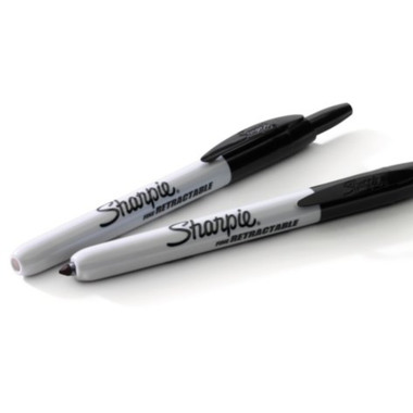 SHARPIE Permanent Marker Fine 1mm S0810840 noir