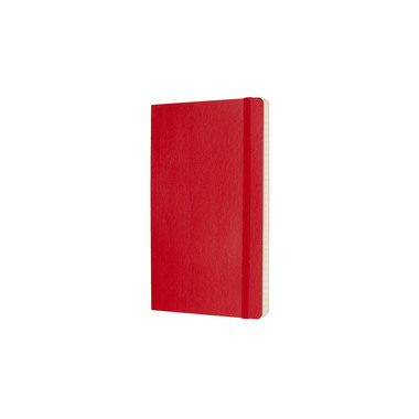 MOLESKINE Notizbuch L/A5 854634 Liniert,SoftCover,Scharlach
