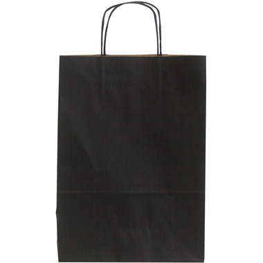 NEUTRAL Sac Allegra noir SDF26-798 Kraft,110g, 26x12x36cm 25 pcs.