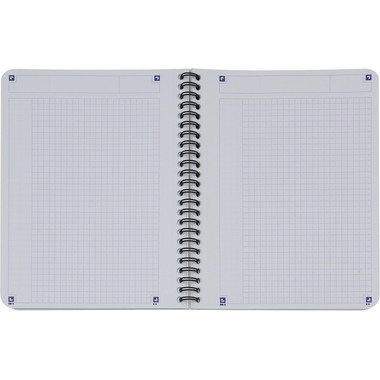 OXFORD Quaderno a spirale Touch A5 400104100 blau, rigato 70 fogli