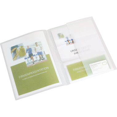 KOLMA Präsentationsmappe Vario A4 10.014.00 transparent