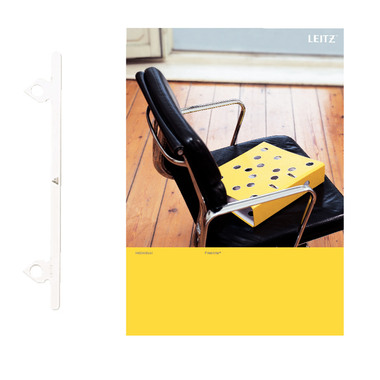 LEITZ Attache brochures argent 17550000 pour classeurs 25 pièces