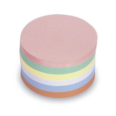 MAGNETOPLAN Cartes de présentation 140mm 112501710 rondes, ass. 250 flls.