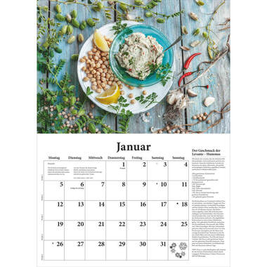 DUMONT Bildkalender 2026 260619 Küchenkalender DE 42x29cm