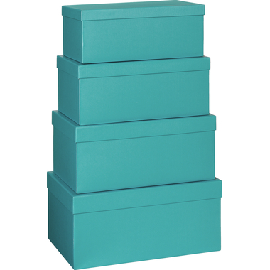 STEWO Box regalo One Colour 2552644949 turchese 4 pz.