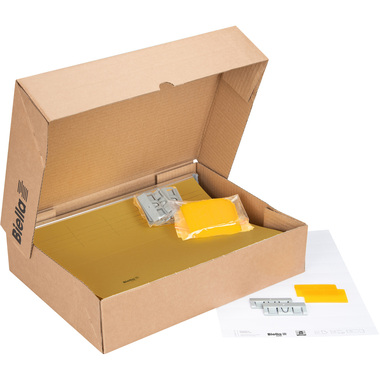 BIELLA Set dossier suspendu A4 27125520U jaune 32x25cm 25 pcs.