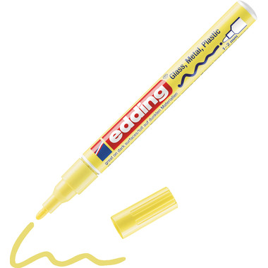 EDDING Paintmarker 751 CREA 1-2mm E-751-135 CR pastell giallo