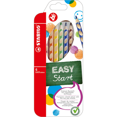 STABILO Farbstifte EASYcolors 332/6 6 Farben R