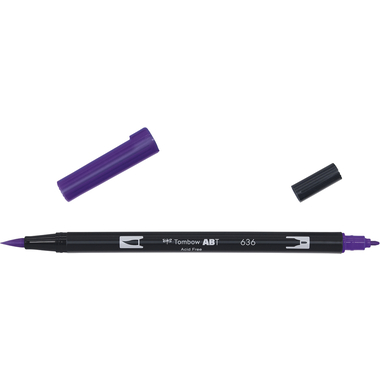 TOMBOW Dual Brush Pen ABT 636 imperial purple