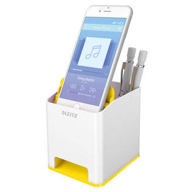 LEITZ Sound Organizer WOW 5363-10-16 blanc/jaune