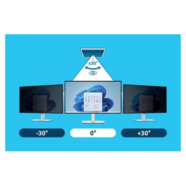 Kensington Monitor-Bildschirmfolie 2-Way Privacy Screen 23.8"/16:9