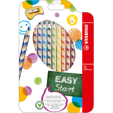 STABILO Crayon de couleur EASYcolors 331/12 12 couleurs L