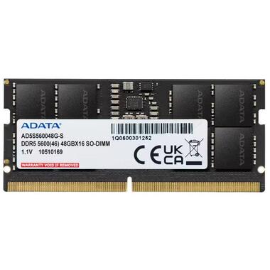 ADATA SO-DDR5-RAM AD5S560048G-S 5600 MHz 1x 48 GB