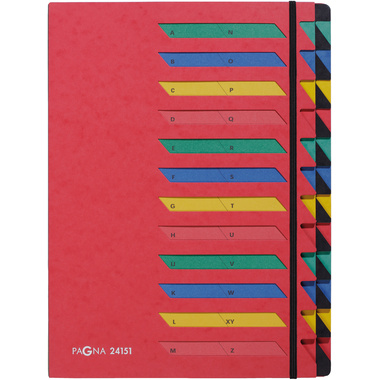PAGNA Deskorganizer A4 24151-01 rot A-Z