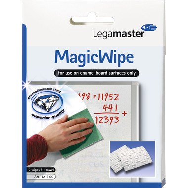 LEGAMASTER Whiteboard -Tücher Magic Wipe 7-121500 3 Tücher