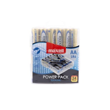 Maxell Europe LTD. Batterie Alcaline AA, 24 pezzi