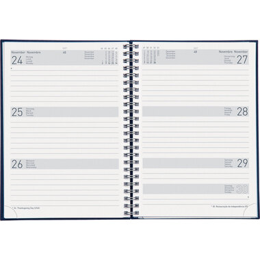 BIELLA Agenda Dispo Term Savana 2027 808591070027U 1S/2P blu f. ML 14.5x20.5cm