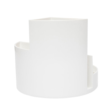 MAUL Stifteköcher Recycle 6.35 6 Fächer, weiss