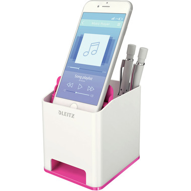 LEITZ Sound Stifteköcher WOW 53631023 pink