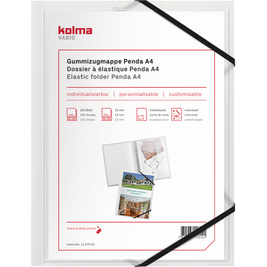 KOLMA Sammelmappe Penda A4 11.075.00 transparent