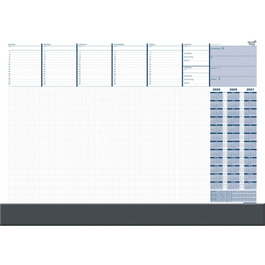 QUO-VADIS sous-main 8200 2026 245007Q 10 pages, 59.5x42cm