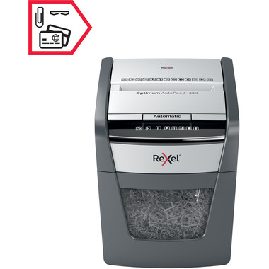 REXEL Distruggi docu. Optimum AF+ 2020050XCH X50, P-4, 20lt