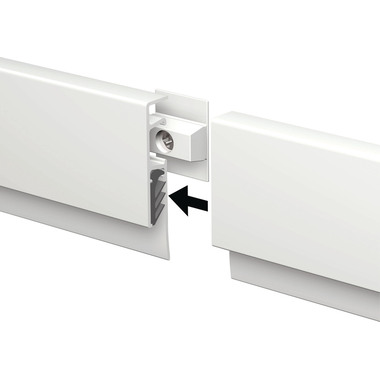 MAUL Bornier MAULgrip 100cm 19.50 blanc, Alu