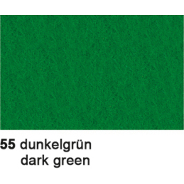URSUS Feltro bricolage 20x30cm 4170055 verde scuro, 150g 10 fogli