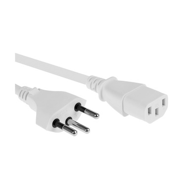 FURBER.power Cavo di alimentazione C13-T12 1,0 m Bianco