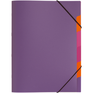 PAGNA Ordnungsmappe A4 41803-12 lilac 5 scomp.