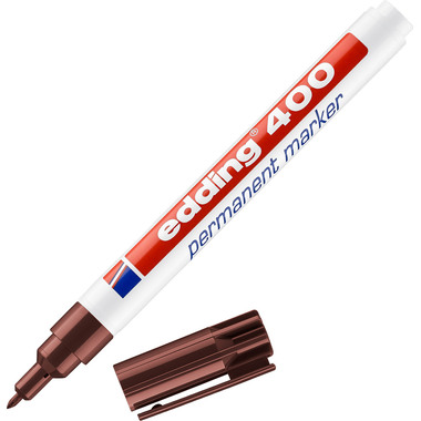 EDDING Permanent Marker 400 1mm 400-7 braun