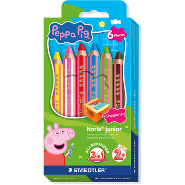 STAEDTLER Farbstifte Noris Peppa Pig 140C6L1 assortiert 6 Stück
