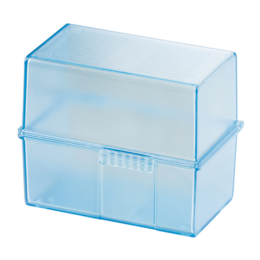 HAN Karteibox A8 979-64 transluzent-blau A-Z