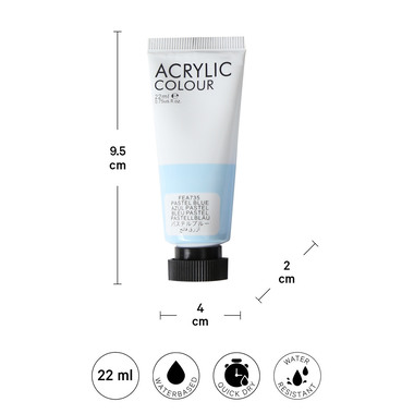 I AM CREATIVE Set Acrylique 8x22ml 2001.81 Pastel