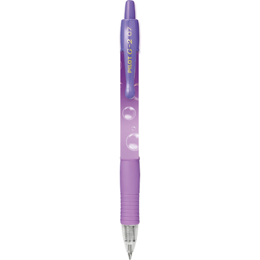 PILOT Gelschreiber G-2 Bubbles 0.7mm 140.003.51 violett