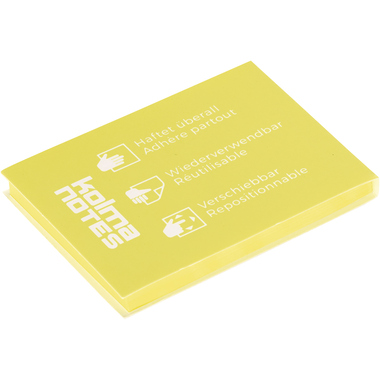 KOLMA kolma NOTES A8 13.008.11 1x100 pages jaune